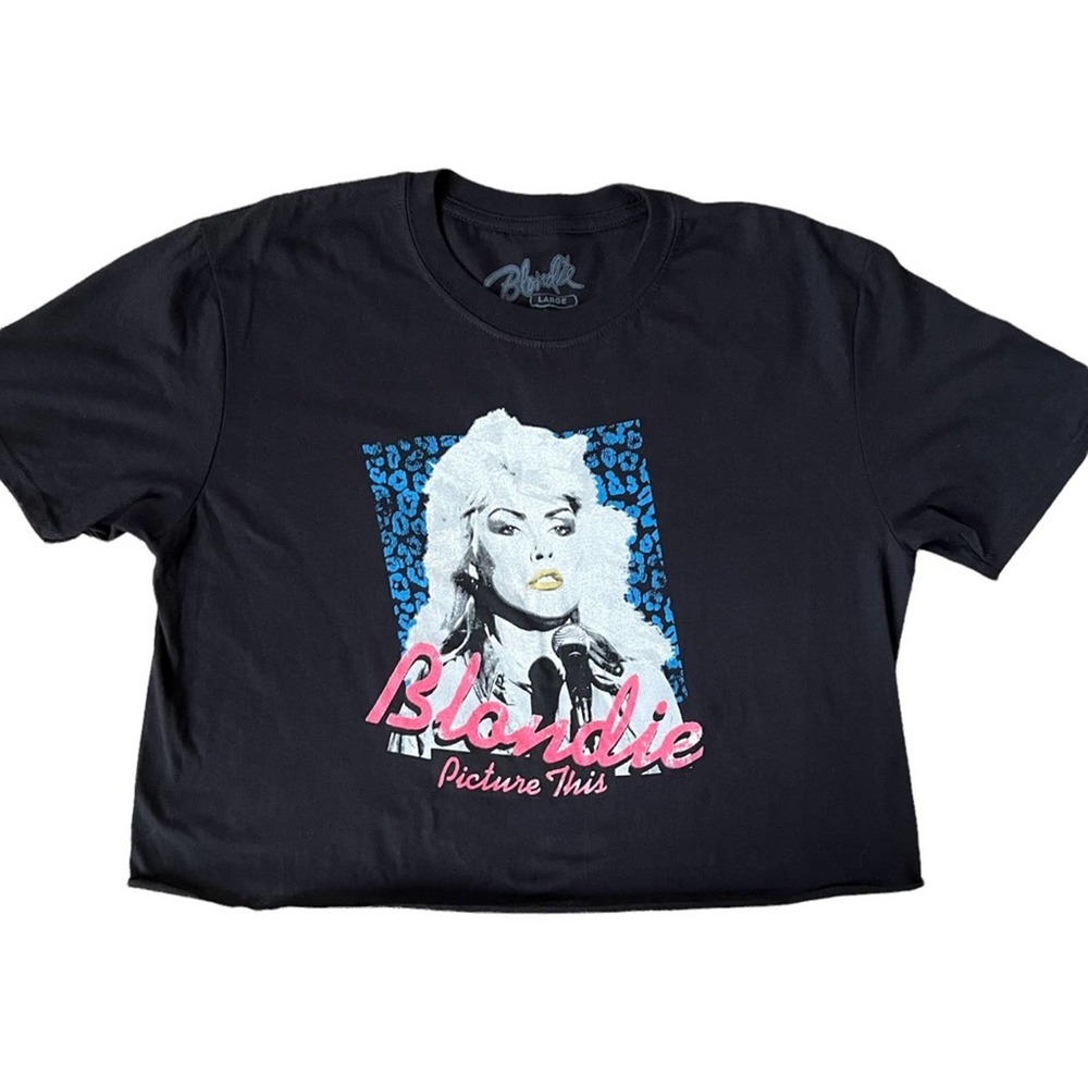 Blondie By Goodie Two Sleeves Cropped Graphic Tee